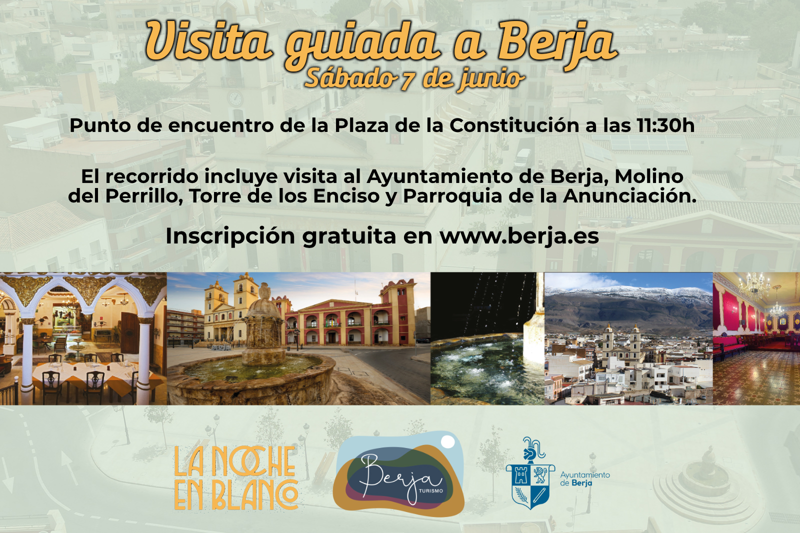 Ruta guiada - Noche en blanco de Berja 2025